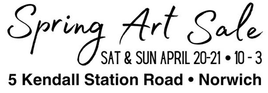 Spring Pop-Up Art Sale This Weekend
