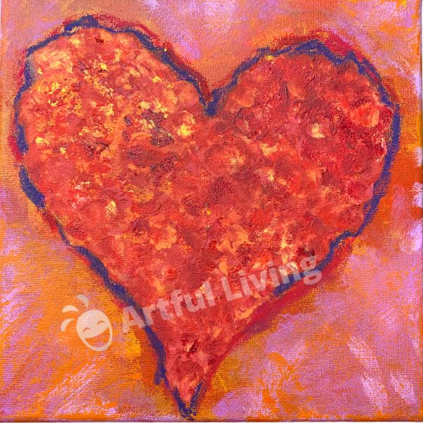 Heart 8"x8" B