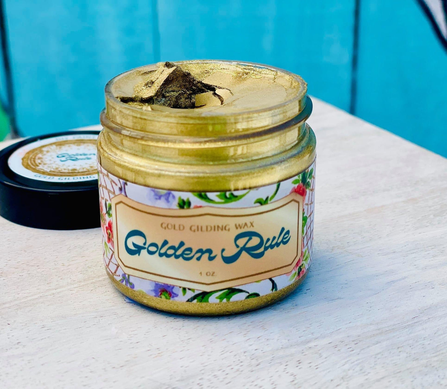 DIY Golden Rule - Gilding Wax by Debi's Design Diary