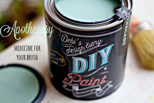 Sage Green Paint in a can by Debi's Design Diary DIY Paint