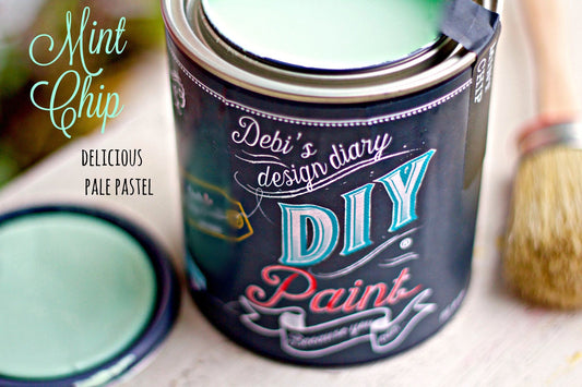 Mint Chip DIY Paint by Debi's Design Diary
